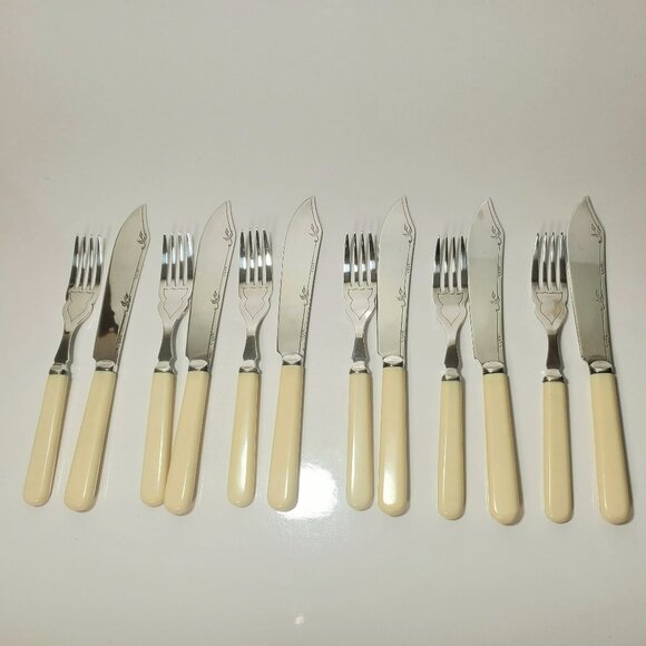 Vintage Fish Cultery Sheffield England - Picture 1 of 5